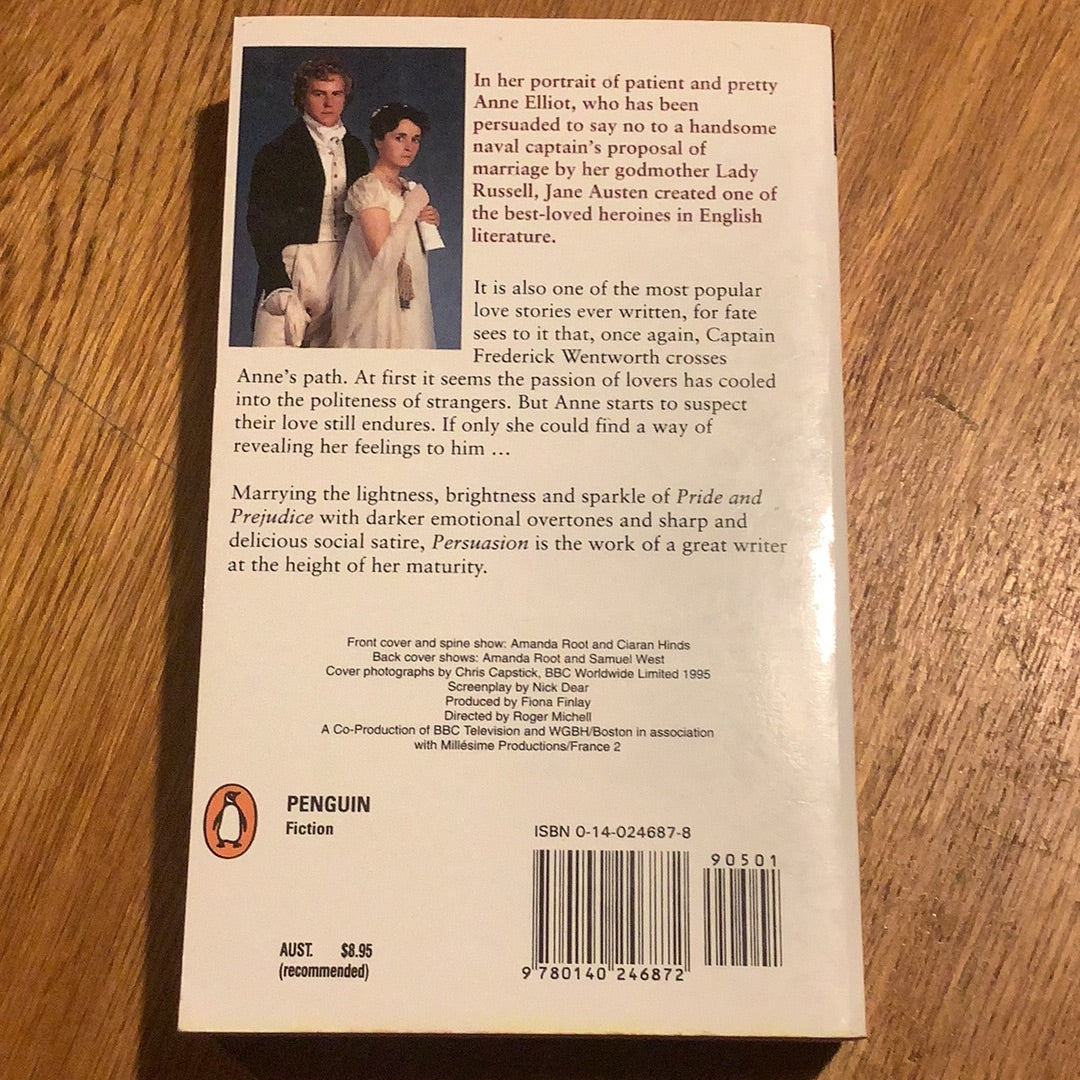 Persuasion. Jane Austen. 1995.