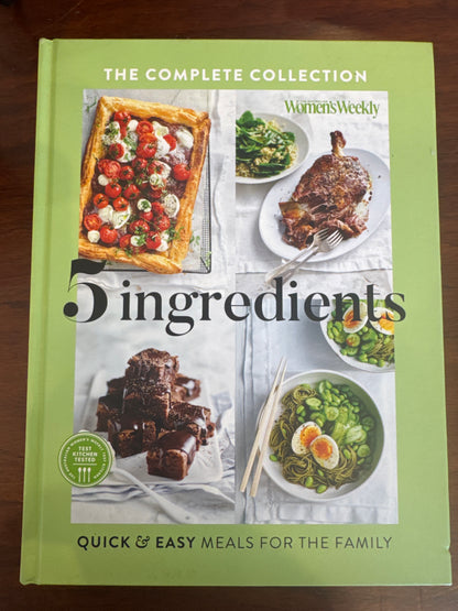 5 Ingredients the complete collection. Australian Women’s Weekly. 2025.