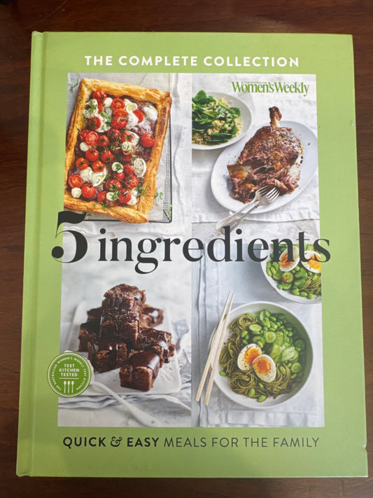 5 Ingredients the complete collection. Australian Women’s Weekly. 2025.