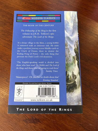 Lord of the Rings: Fellowship of the Ring. J. R. R. Tolkien. 2001.