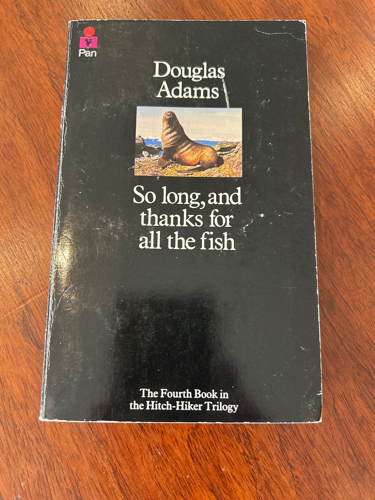 So long, and thanks for all the fish. Douglas Adams. 1985.