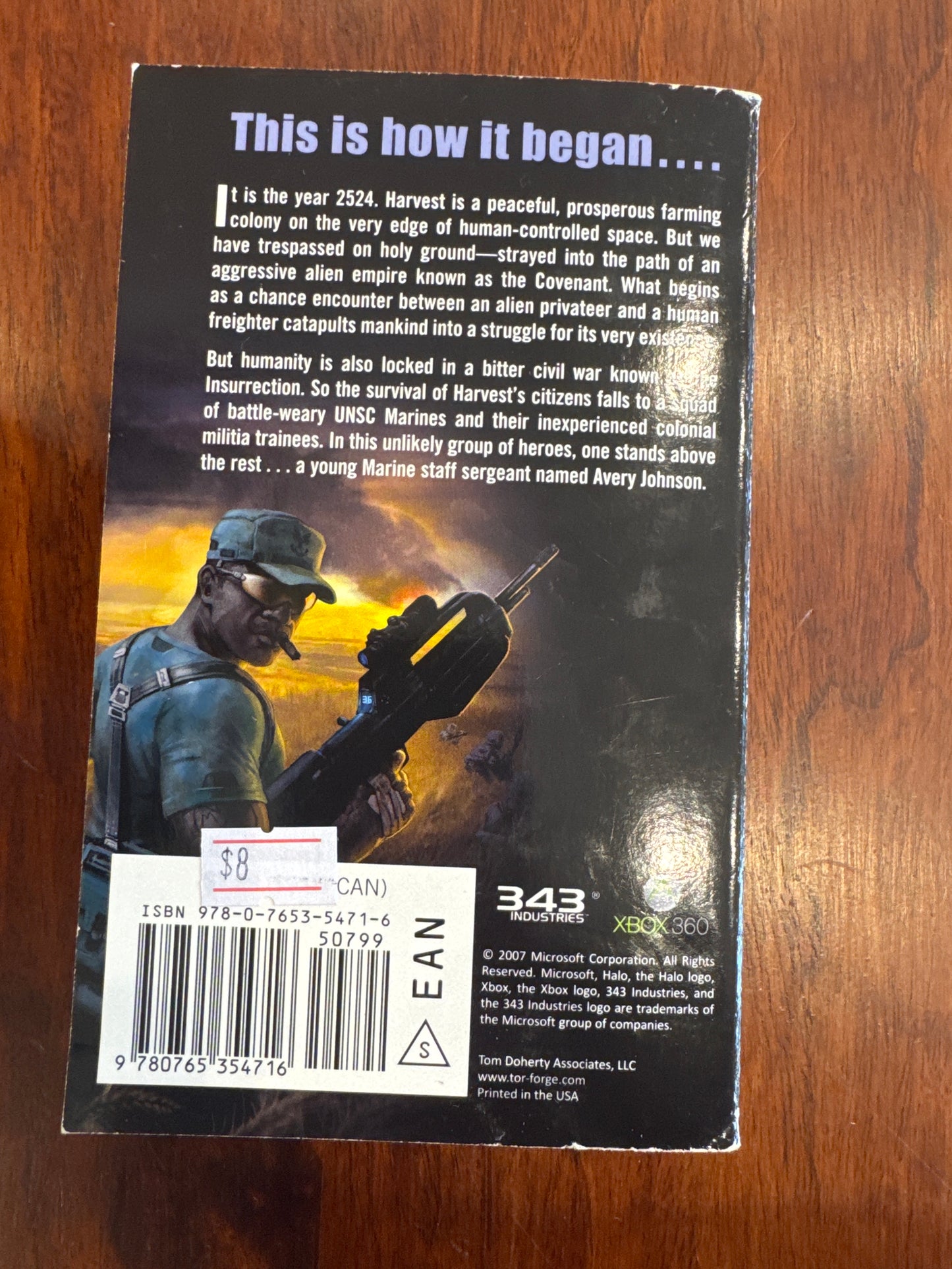 Halo Contact Harvest. Joseph Staten.