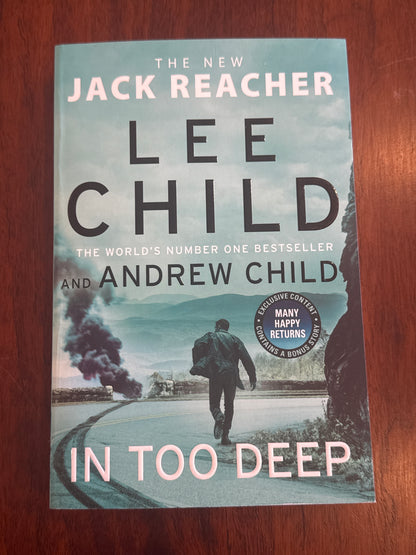 In too deep. Lee Child. 2024.