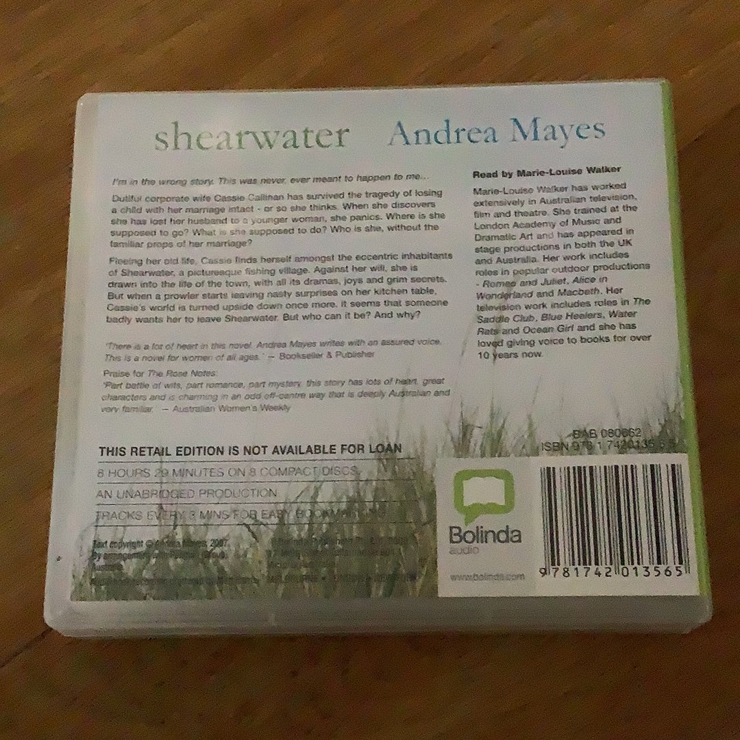 Shearwater. Andrea Mayes. 2008.