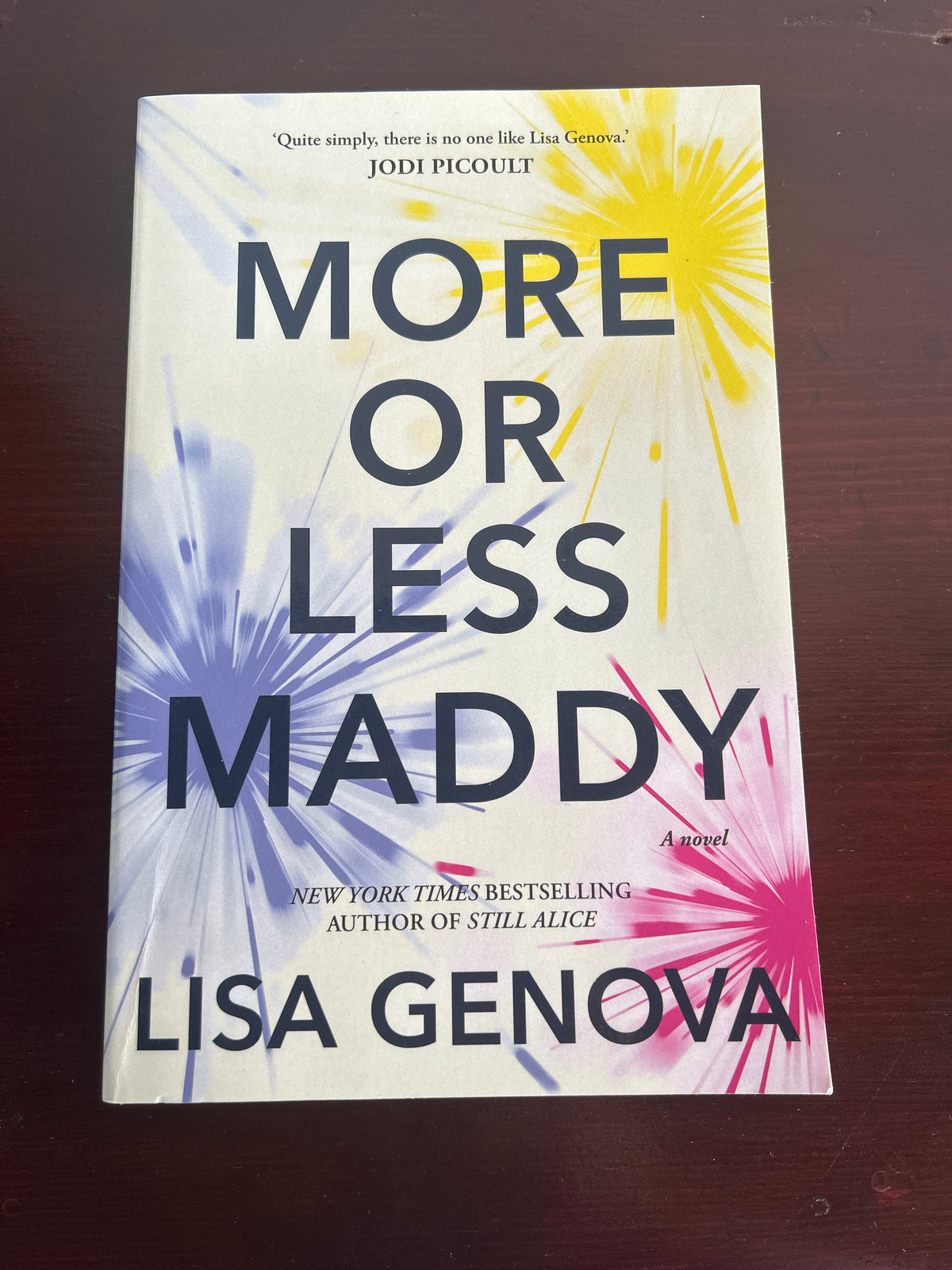 More or less Maddy. Lisa Genova. 2025.