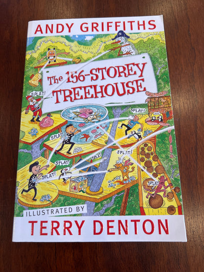 156-Storey Treehouse. Andy Griffiths. 2022.