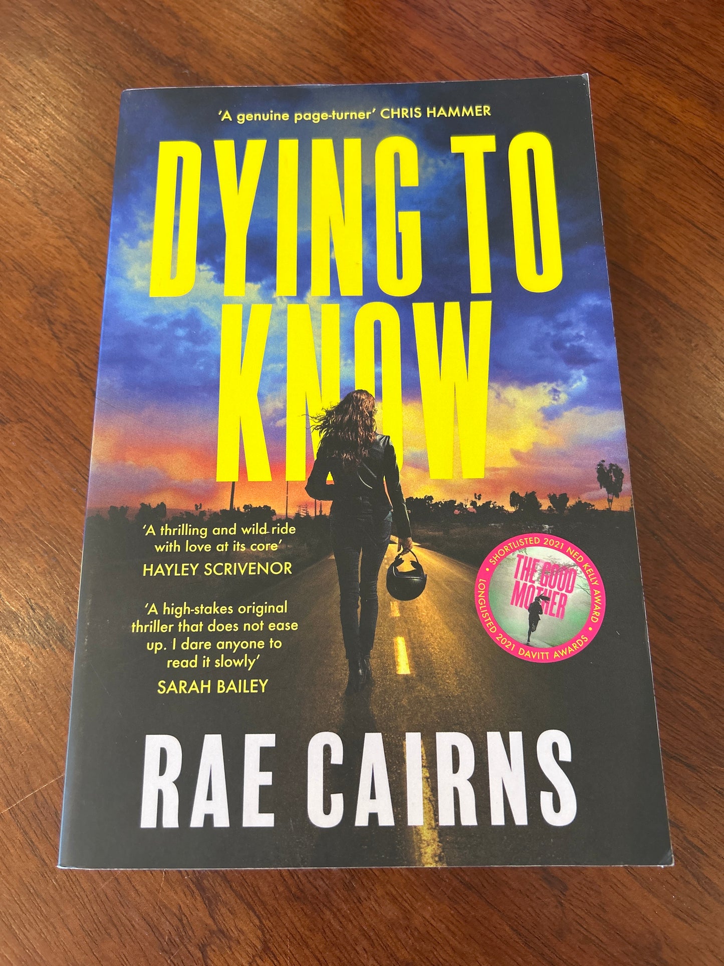 Dying to know. Rae Cairns. 2023.