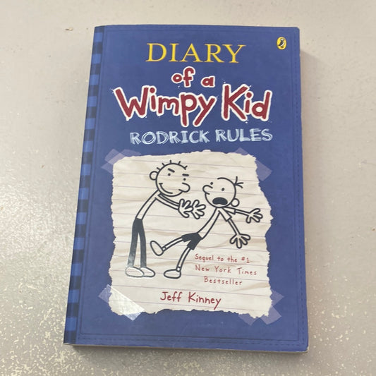 Diary of a wimpy kid 2: Roderick rules. Jeff Kinney. 2007.