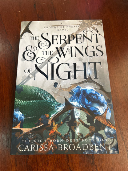 Serpent and the wings of night. Carissa Broadbent. 2023.