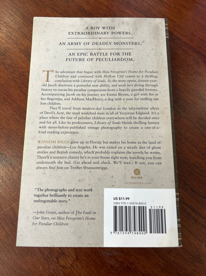 Library of souls. Ransom Riggs. 2015.