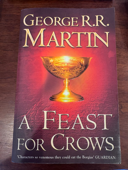 Feast for crows. George R.R. Martin. 2005.