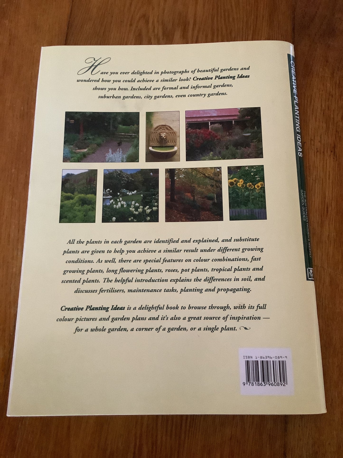 Creative planting ideas: recipes for great gardens. Caroline Gunter. [n. d.]