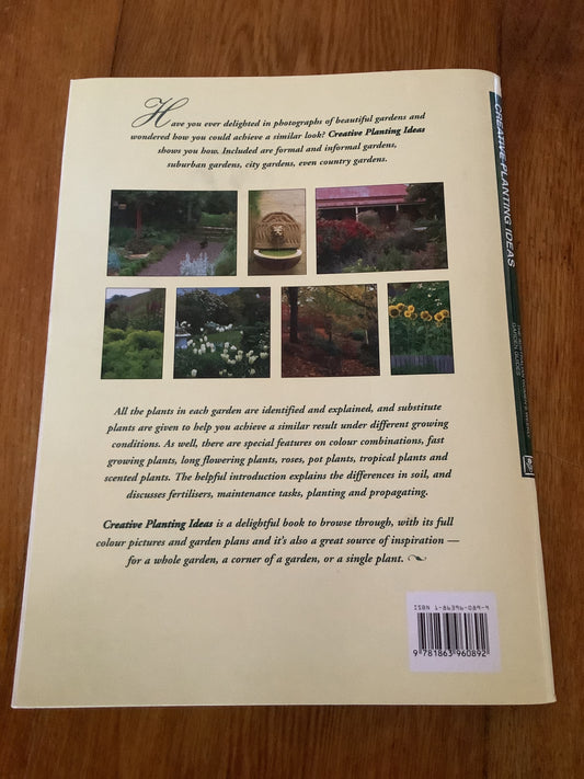 Creative planting ideas: recipes for great gardens. Caroline Gunter. [n. d.]