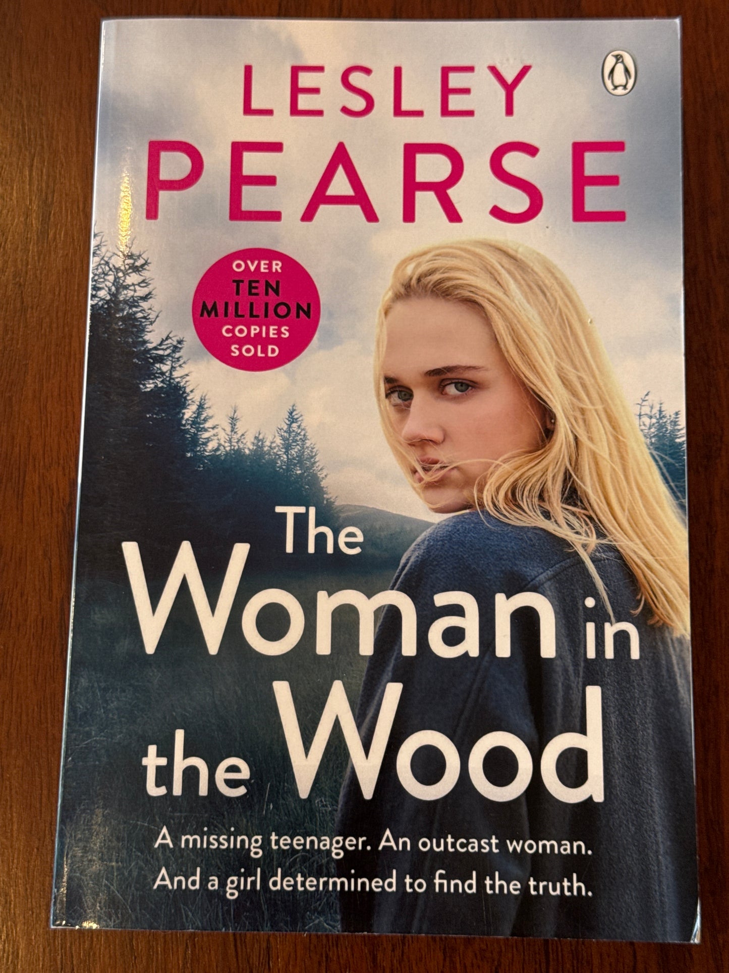 Woman in the wood. Lesley Pearse. 2018.