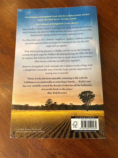 Return to Stringybark Creek. Karly Lane. 2020.