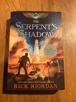 Serpent’s shadow. Rick Riordan. 2013.