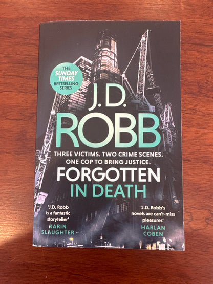 Forgotten in death. J.D. Robb. 2021.
