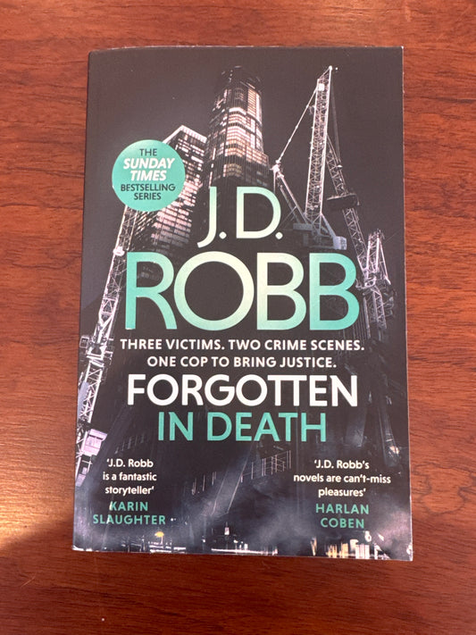 Forgotten in death. J.D. Robb. 2021.