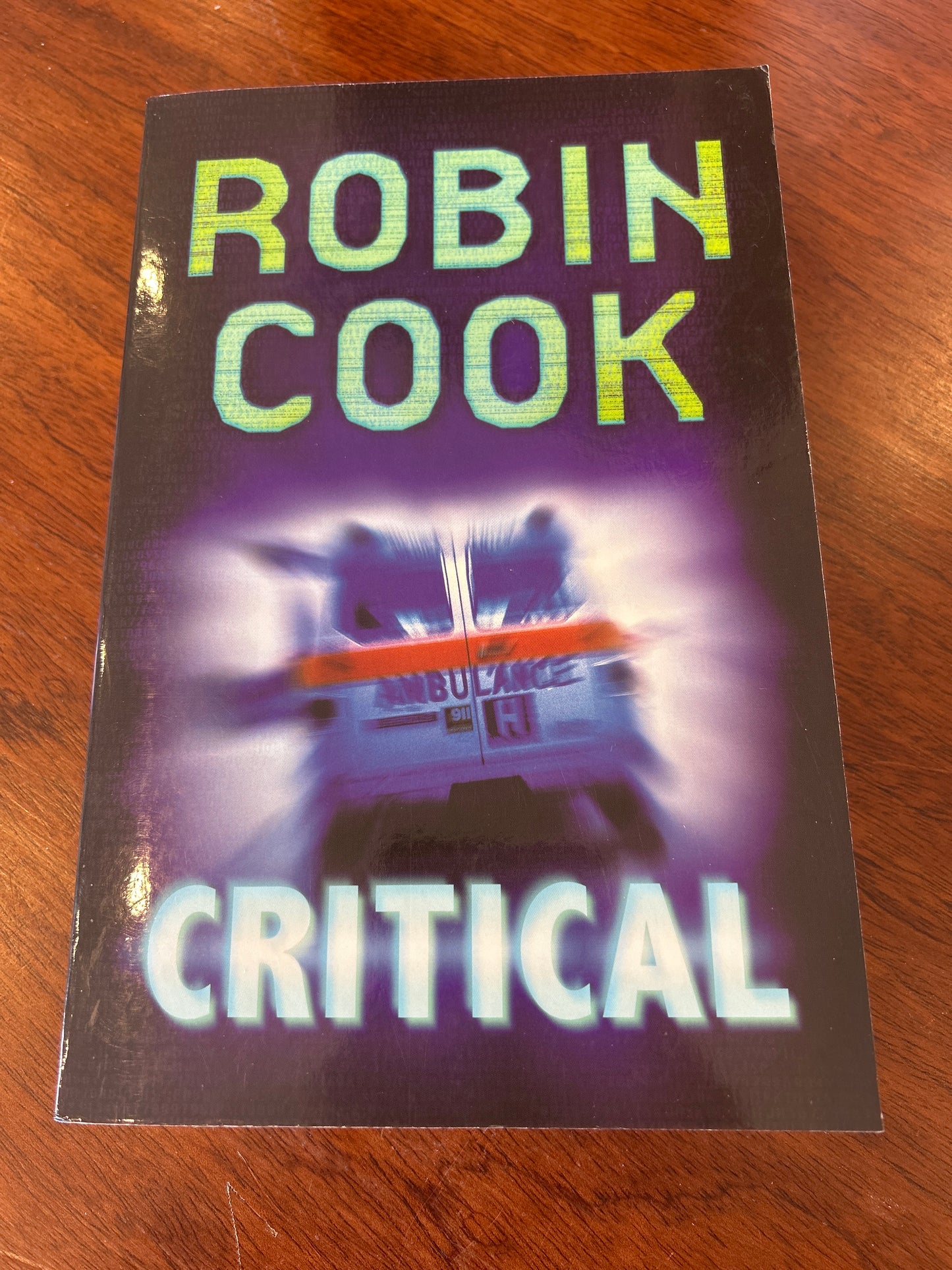 Critical. Robin Cook. 2007.