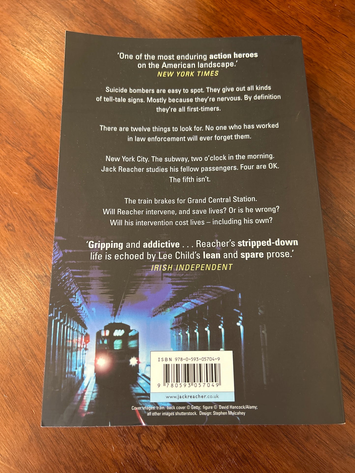 Gone tomorrow. Lee Child. 2009.