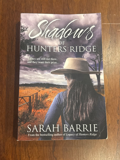Shadows of Hunter’s ridge. Sarah Barrie. 2016.