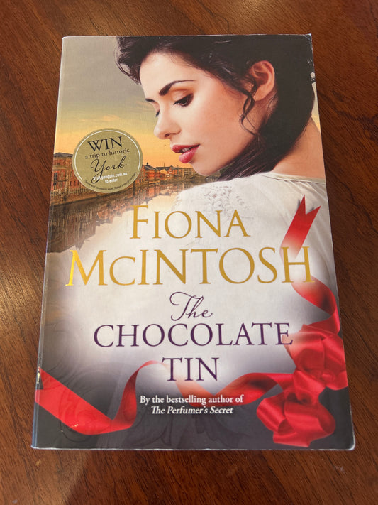 Chocolate tin. Fiona McIntosh. 2016.