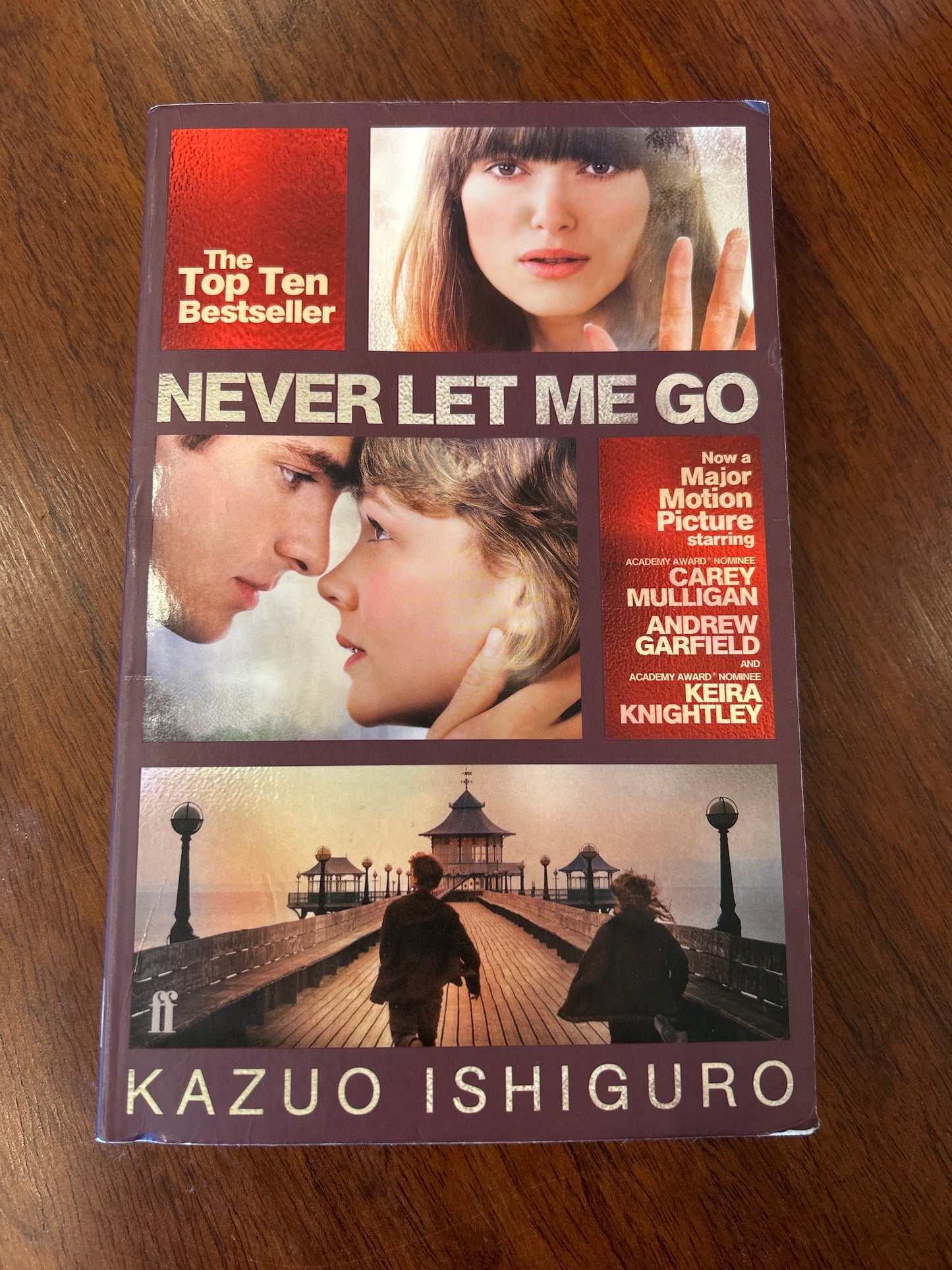 Never let me go. Kazuo Ishiguro. 2010.