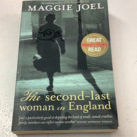 Second-last woman in England. Maggie Joel. 2010.