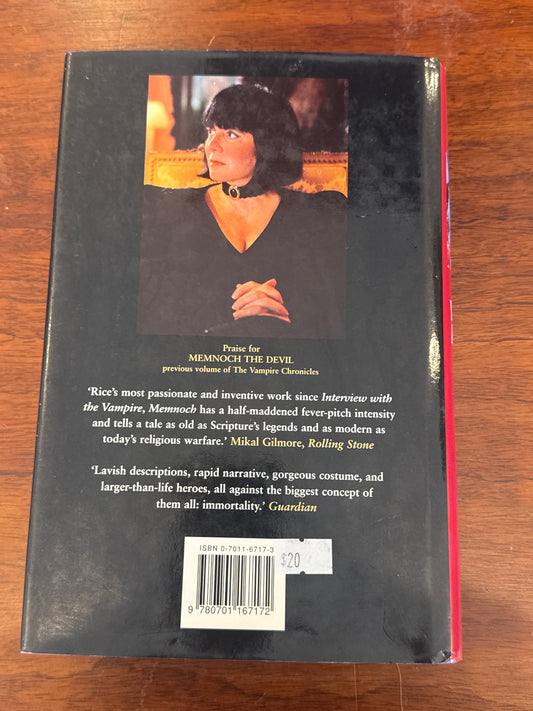 Vampire Armand. Anne Rice. 1998.