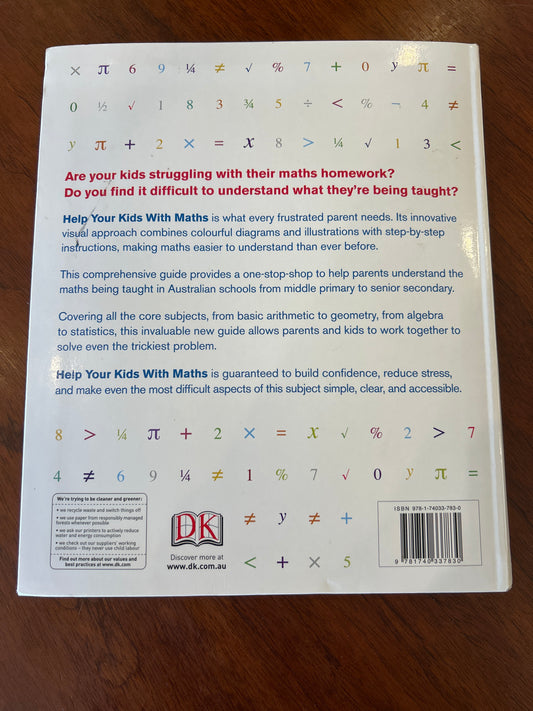 Help your kids with maths: a unique step-by-step guide. Nathan Joyce. 2011.