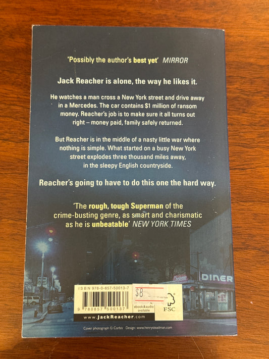Hard way. Lee Child. 2006.
