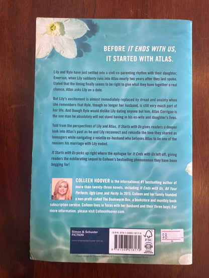 It starts with us. Colleen Hoover. 2022.