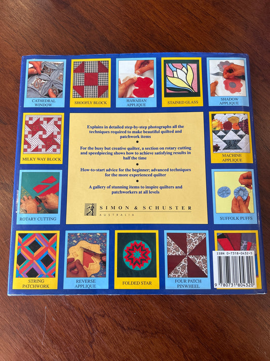 Encyclopedia of quilting and patchwork techniques. Katharine Guerrier. 1996.