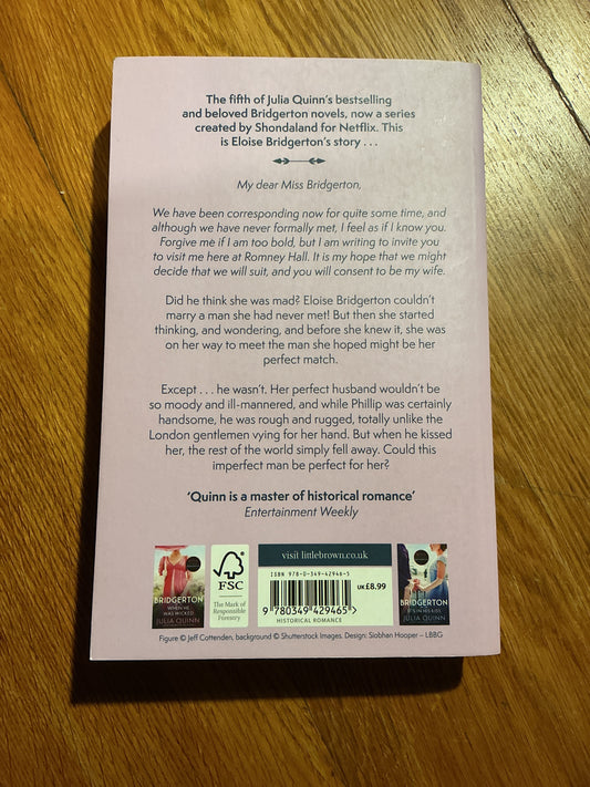 To Sir Phillip, with love. Julia Quinn. 2021.