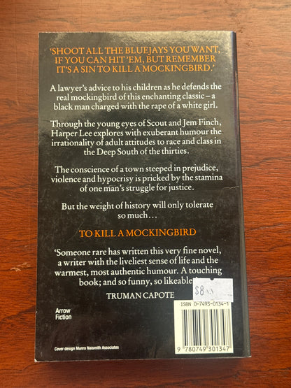 To kill a mockingbird. Harper Lee. 1997.