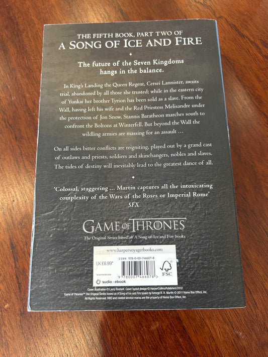 Dance with dragons: part two: after the feast. George R. R. Martin. 2012.