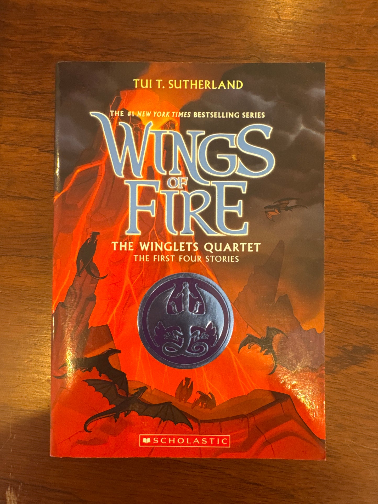 Wings of Fire The Winglets Quartet. Tui T. Sutherland. 2020.