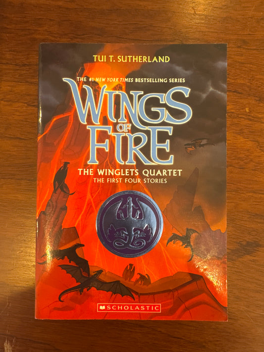 Wings of Fire The Winglets Quartet. Tui T. Sutherland. 2020.