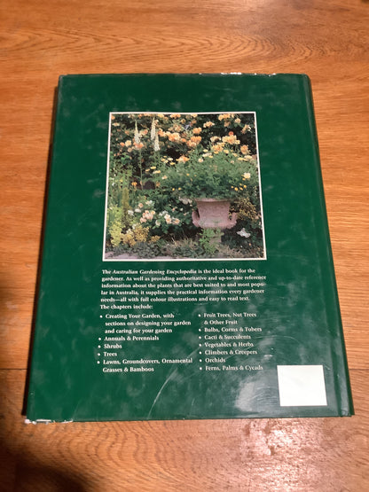 Australian gardening encyclopedia. Margaret Olds and Kate Etherington. 1998.