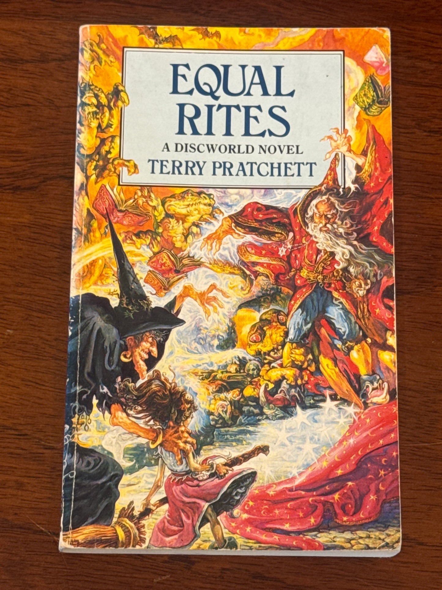 Equal rites. Terry Pratchett. 1987.