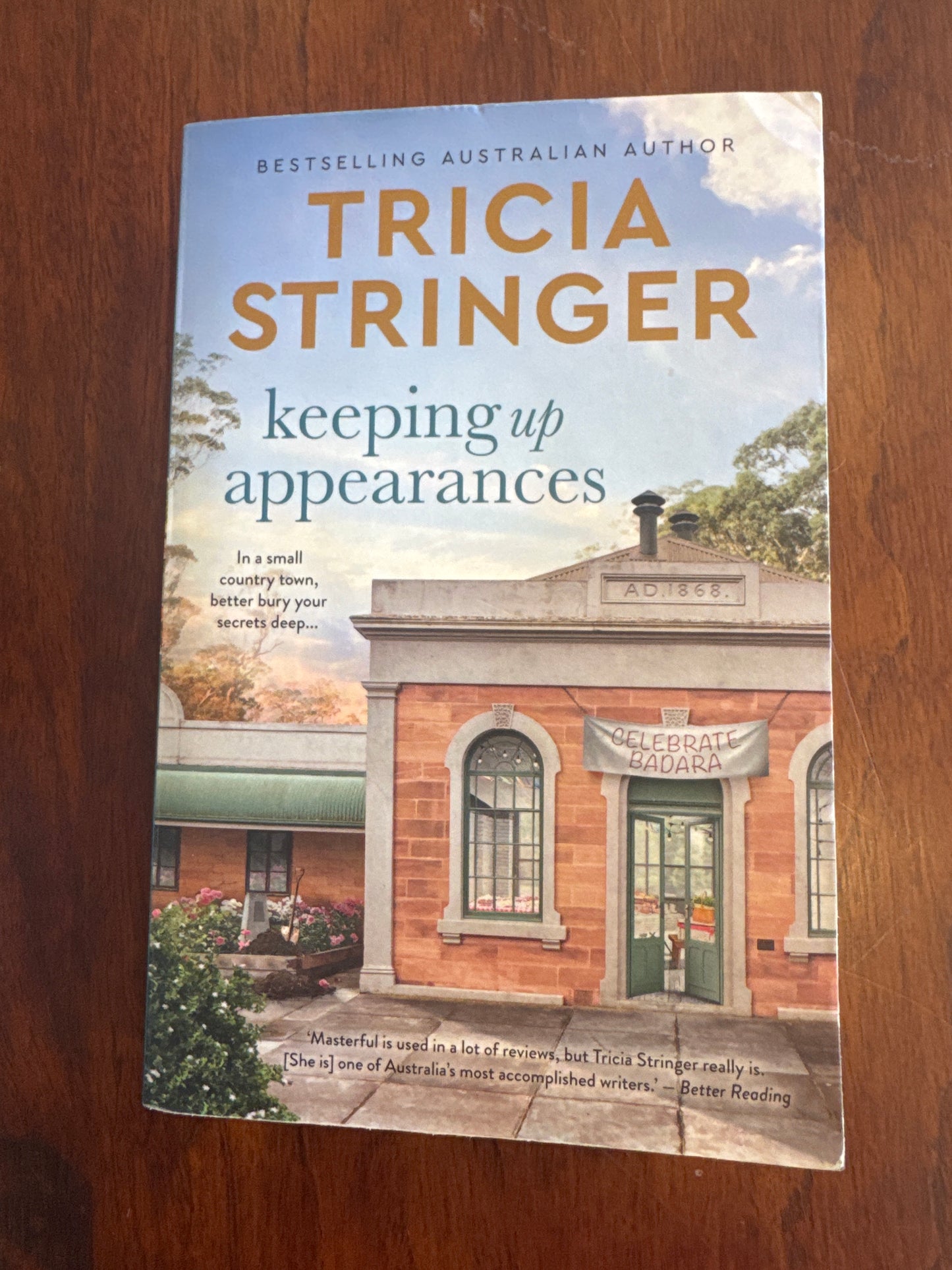 Keeping up appearances. Tricia Stringer. 2023.