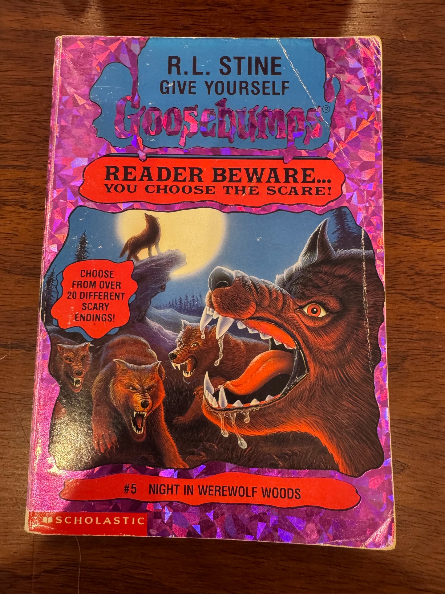 Goosebumps #5 Night in Werewolf Woods. R.L. Stine. 1996.