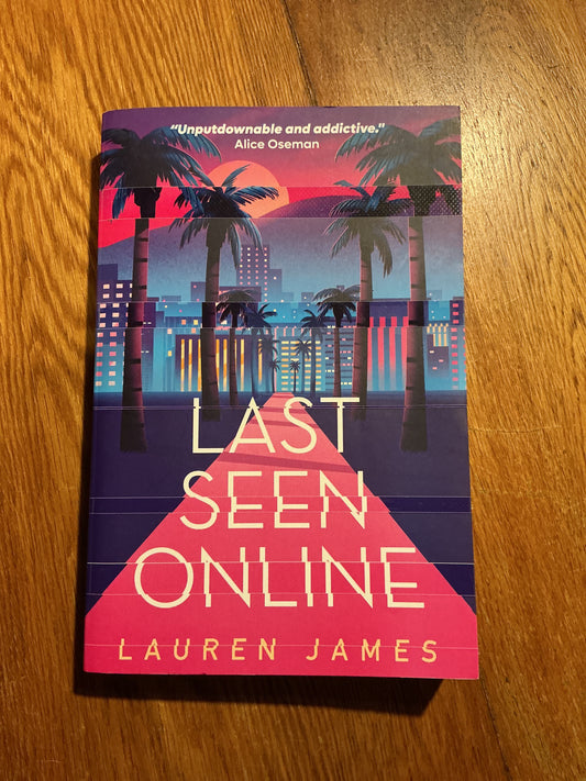 Last seen online. Lauren James. 2024.