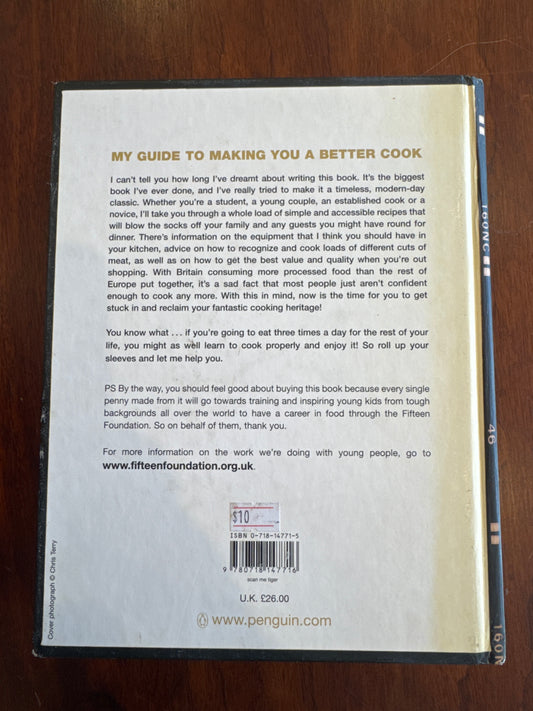 Cook with Jamie: my guide to making you a better cook. Jamie Oliver. 2006.