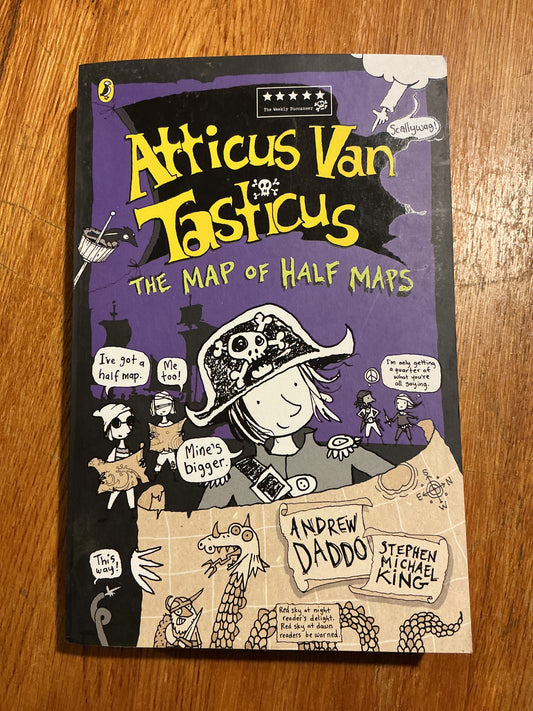 Atticus Van Tasticus: the map of half maps. Andrew Daddo & Stephen Michael King. 2020.