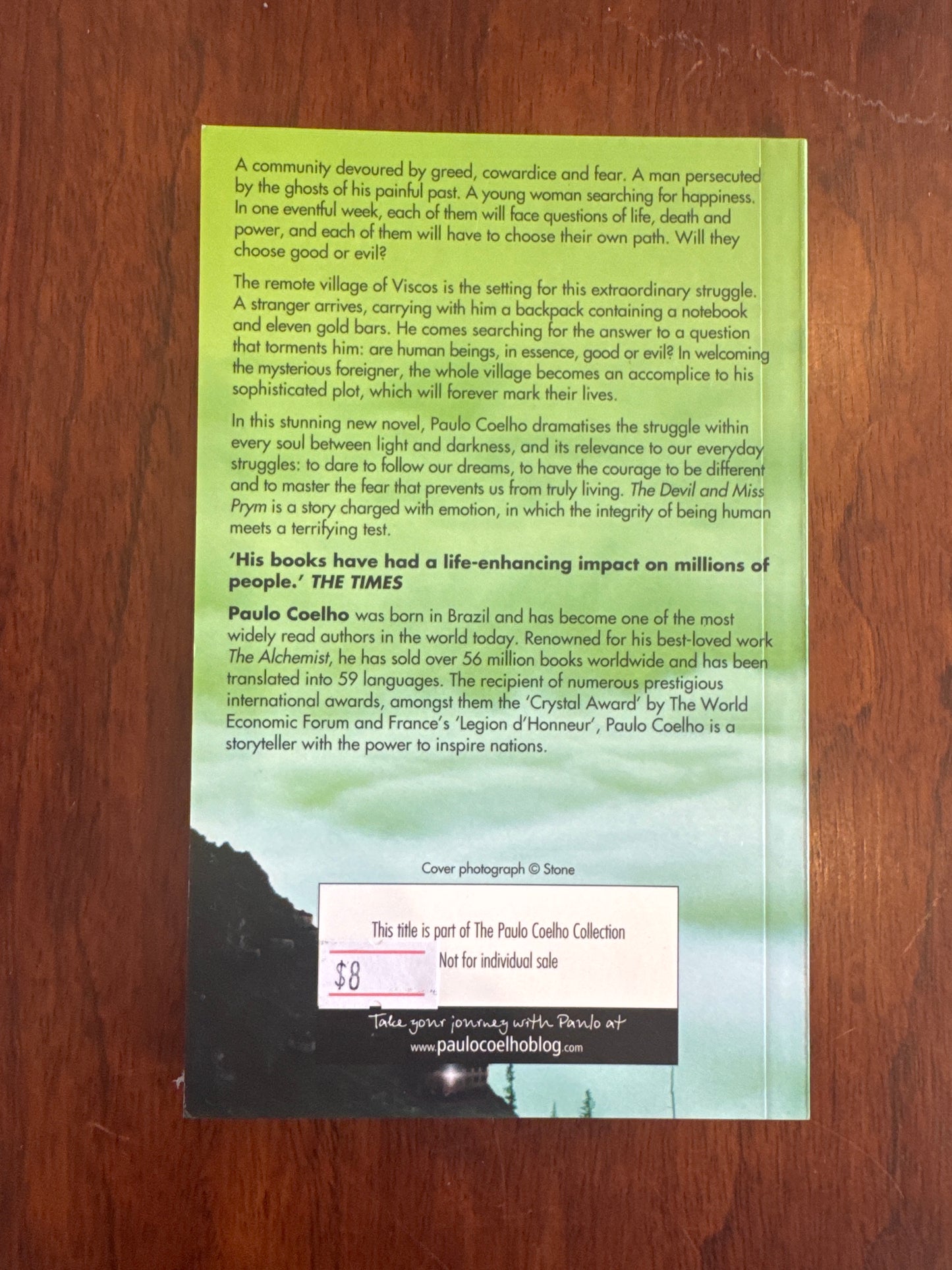 Devil and Miss Prym. Paulo Coelho.