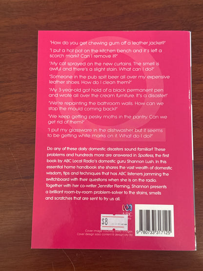 Spotless. Shannon Lush & Jennifer Fleming. 2005.