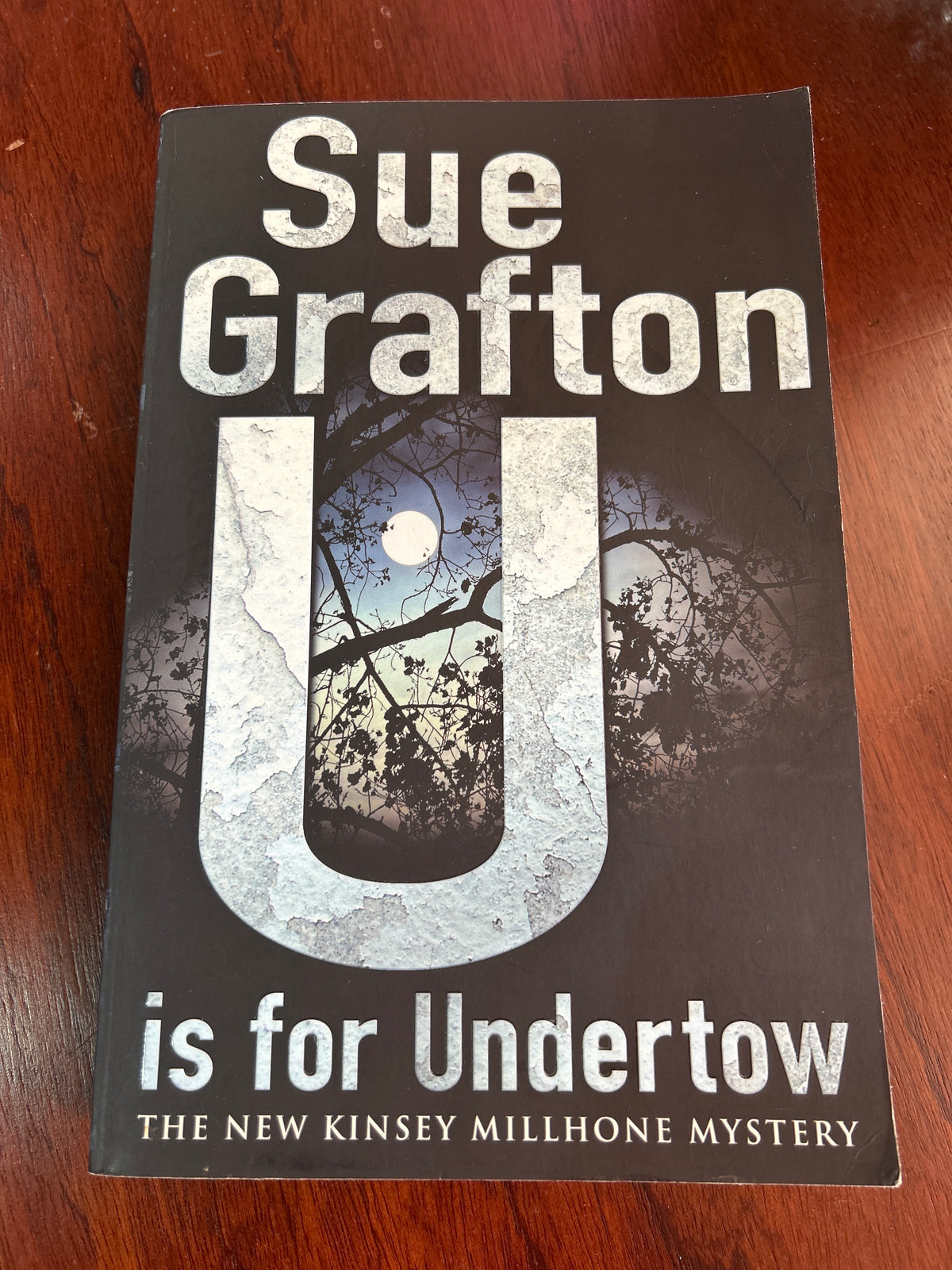 U is for undertow. Sue Grafton. 2009.