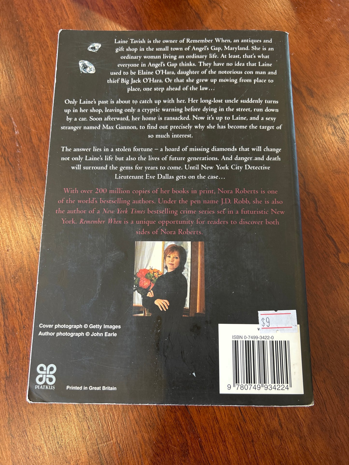 Remember when. Nora Roberts & J.D. Robb. 2003.