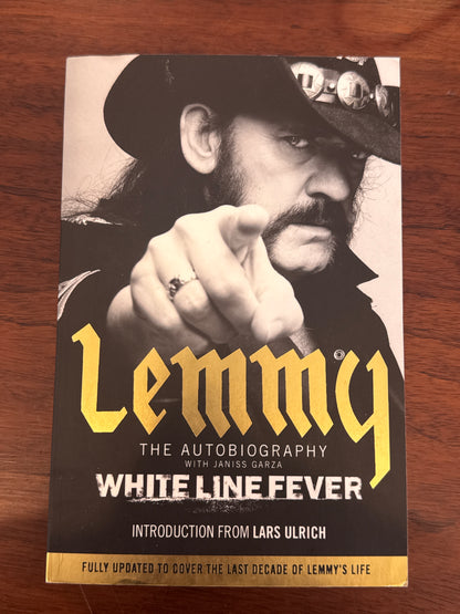 White Line Fever. Lemmy. 2016.